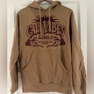 Cali Vibes Tan Hoodie